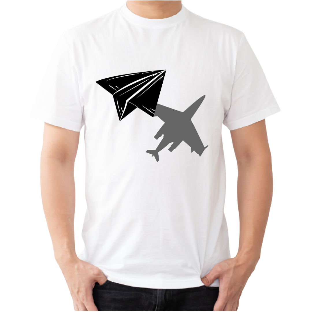 Playera MAE - Avión de papel