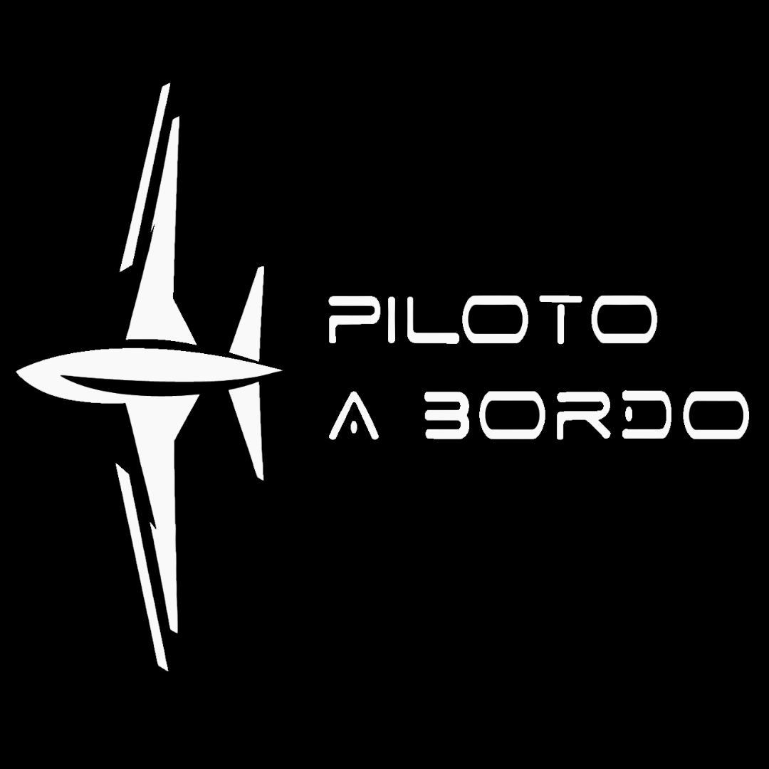 Sticker MAE - Piloto a bordo con avión al costado